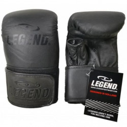 Lederen zakhandschoenen voor op de bokszak 