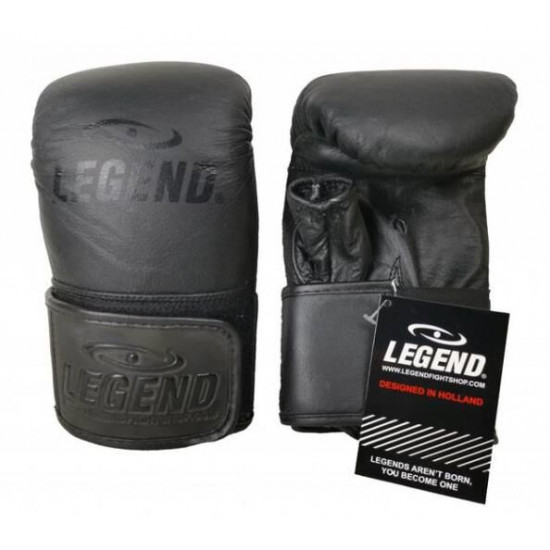 Lederen zakhandschoenen voor op de bokszak 