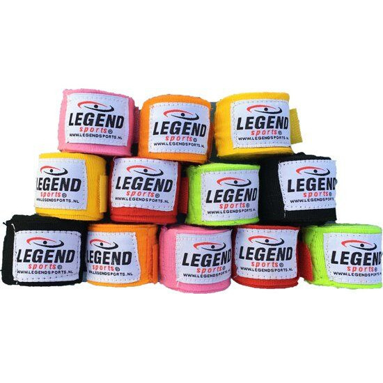 Legend Premium Bandages 2,55M diverse kleuren Legend Premium Bandages 2,55M diverse kleuren