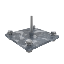 Outdoor Fitness Rek - Leveling foot Outdoor Fitness Rek - Leveling foot