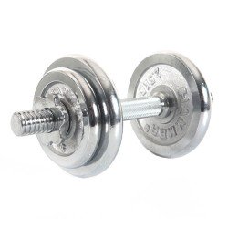 Dumbbellset Chroom 30 mm 10 kg
