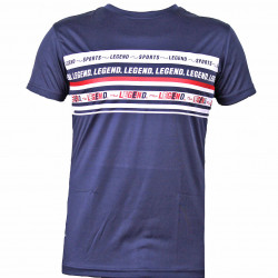 t-shirt navy blauw DriFit Legend inspiration quote - Maat: 3XL