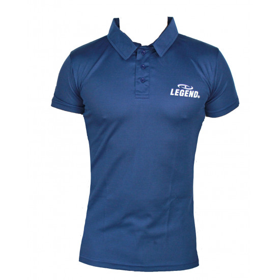 Polo Legend Slimfit Navy Blauw - Maat: XS