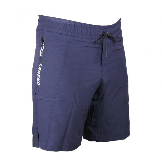 Korte broek/short Legend met rits vakken Navy blauw - Maat: XXL