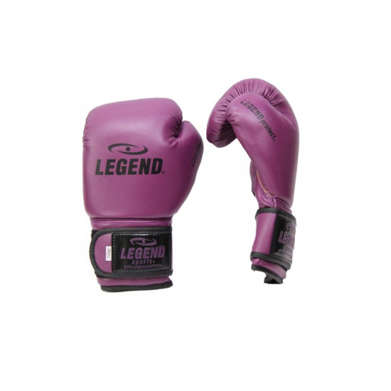 Bokshandschoenen Paars powerfit Protect - Maat: 12oz Bokshandschoenen Paars powerfit Protect - Maat: 12oz