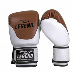 Leren Bokshandschoenen Legend Thai series Bruin - Maat: 10oz