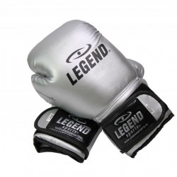 Bokshandschoenen Zilver powerfit  Protect - Maat: 10oz