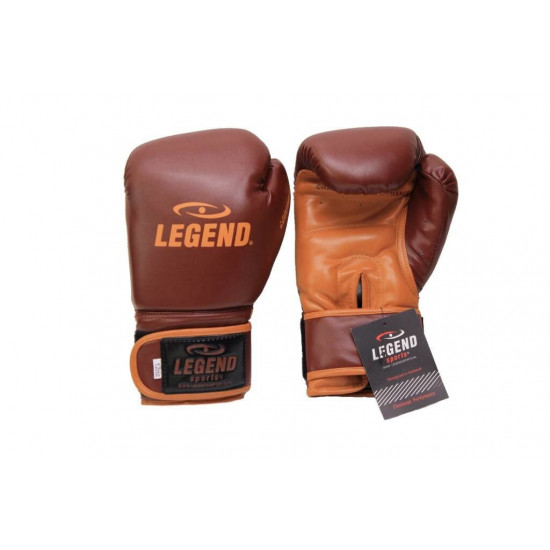 Bokshandschoenen Bruin powerfit Protect - Maat: 16oz Bokshandschoenen Bruin powerfit Protect - Maat: 16oz