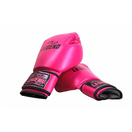 Bokshandschoenen dames roze powerfit Protect - Maat: 14oz Bokshandschoenen dames roze powerfit Protect - Maat: 14oz