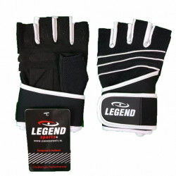 Fitness Handschoenen Legend Grip Zwart - Maat: M