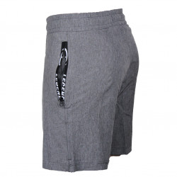 Korte broek/short Legend met rits vakken melange grijs - Maat: 2XS Korte broek/short Legend met rits vakken melange grijs - Maat: 2XS