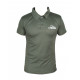 Polo Legend Slimfit army green - Maat: M