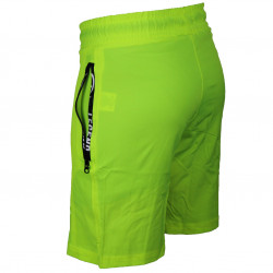 Korte broek/short Legend met rits vakken Neon Groen - Maat: 2XS