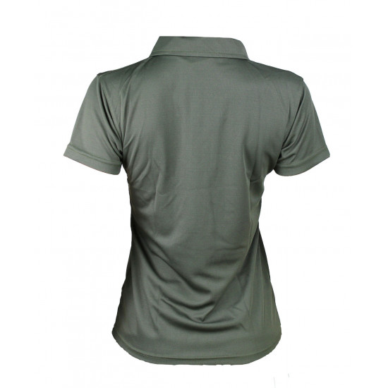 Polo Legend Slimfit army green - Maat: 2XS
