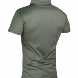 Polo Legend Slimfit army green - Maat: 2XS