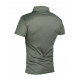 Polo Legend Slimfit army green - Maat: 3XS