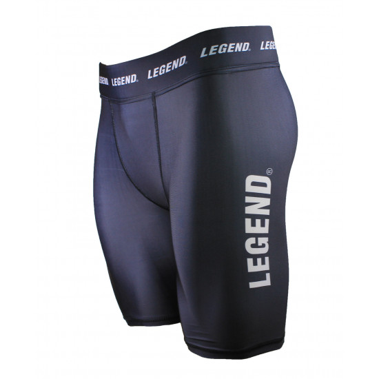 Legend DryFit short Zwart/Wit - Maat: M