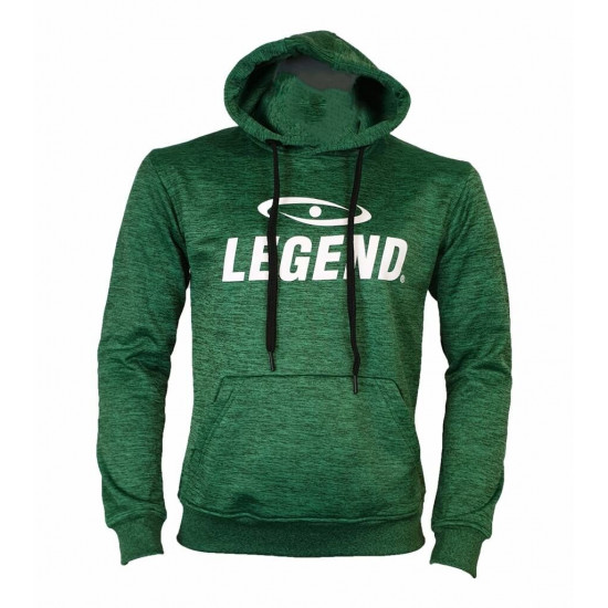 Joggingpak dames/heren met hoodie groen - Maat: XXS