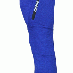 Joggingbroek dames/heren Blauw Slimfit Legend Special - Maat: L Joggingbroek dames/heren Blauw Slimfit Legend Special - Maat: L