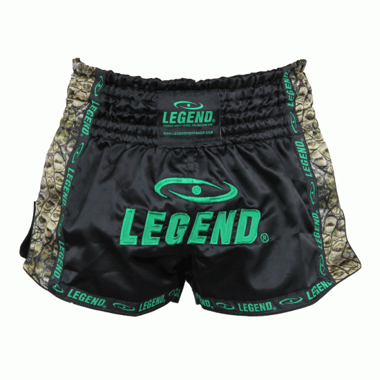 Kickboks broekje green killer crock Legend Trendy  - Maat: S