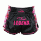 Dames Kickboks broekje Camo roze Legend Trendy  - Maat: XXS