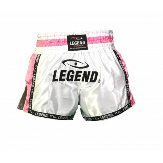 Dames Kickboks broekje Camo roze Legend Trendy - Maat: M Dames Kickboks broekje Camo roze Legend Trendy - Maat: M