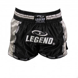 Kickboks broekje grijs Legend Trendy - Maat: L Kickboks broekje grijs Legend Trendy - Maat: L