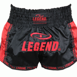 Kickboks broekje rood Legend Trendy  - Maat: L