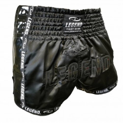 Kickboks broekje glamour black Legend Trendy  - Maat: L
