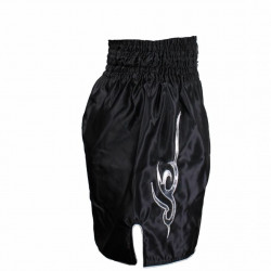 Kickboks broekje legend lang model zilver - Maat: L