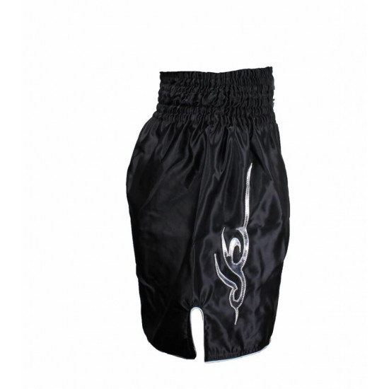 Kickboks broekje legend lang model zilver - Maat: XXS Kickboks broekje legend lang model zilver - Maat: XXS