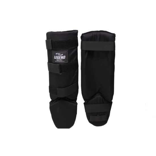 Scheenbeschermers Legend Fast Zwart - Maat: L Scheenbeschermers Legend Fast Zwart - Maat: L
