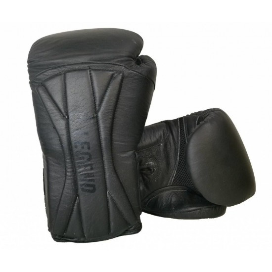 Bokshandschoenen leer Legend Power Special Mat Zwart - Maat: 16oz Bokshandschoenen leer Legend Power Special Mat Zwart - Maat: 16oz