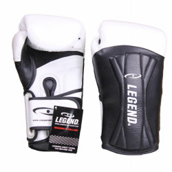 Bokshandschoenen leer Legend Power Special Wit - Maat: 10oz
