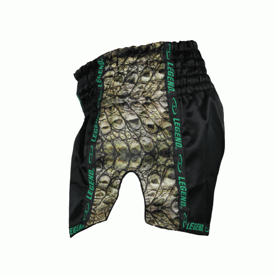 Kickboks broekje green killer crock Legend Trendy  - Maat: S