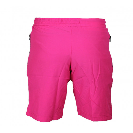 Korte broek/short Legend met rits vakken neon roze - Maat: XS