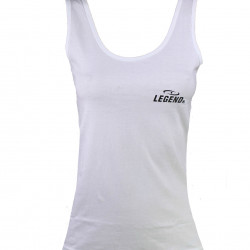 Tank Top dames wit Legend - Maat: 2XS