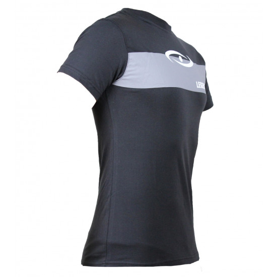 t-shirt zwart Legend grijs vlak - Maat: XXXL