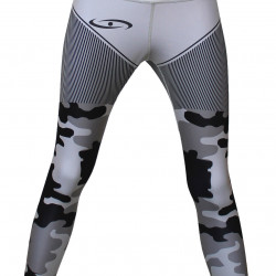 Sportlegging dames Legend Camo Grijs - Maat: XXL