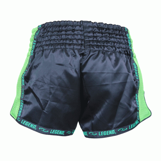 Kickboks broekje Groen Mesh Legend Trendy - Maat: XS Kickboks broekje Groen Mesh Legend Trendy - Maat: XS