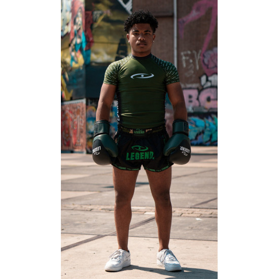 Kickboks broekje Camo Army Legend Trendy - Maat: M Kickboks broekje Camo Army Legend Trendy - Maat: M