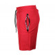 Korte broek/short Legend met rits vakken Rood - Maat: M