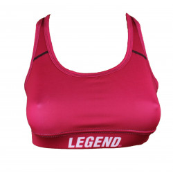 Sport BH DryFit Legend  Crimson Rood - Maat: L