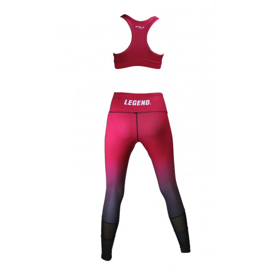 Sport BH DryFit Legend  Crimson Rood - Maat: L
