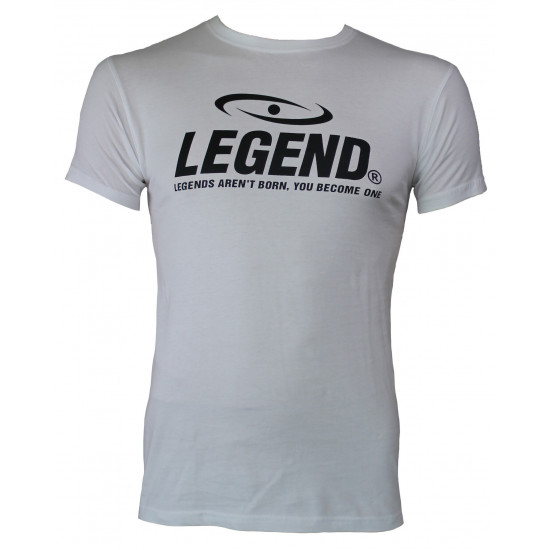 t-shirt wit Slimfit Legend - Maat: XXL t-shirt wit Slimfit Legend - Maat: XXL