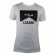 t-shirt wit Legend casual icon - Maat: L