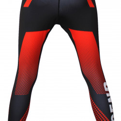 Sportlegging dames Legend Zwart/rood - Maat: S
