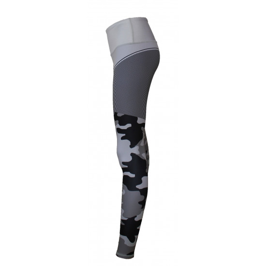 Sportlegging dames Legend Camo Grijs - Maat: XXXS Sportlegging dames Legend Camo Grijs - Maat: XXXS
