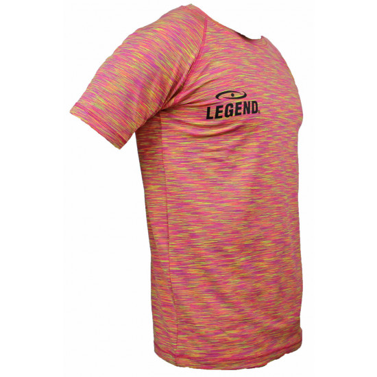 Sportshirt Legend DryFit Geel melange - Maat: XL Sportshirt Legend DryFit Geel melange - Maat: XL