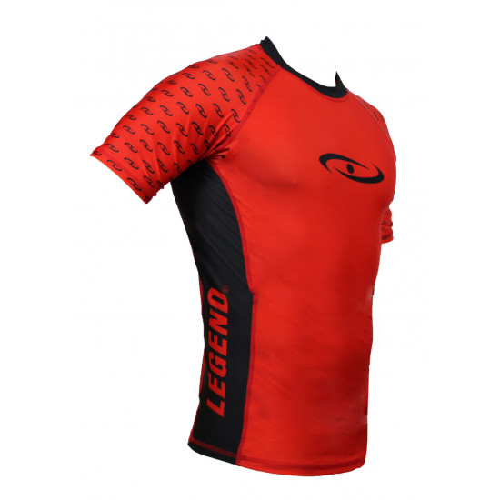 Sportshirt Legend DryFit Rood Sublimation - Maat: XXL